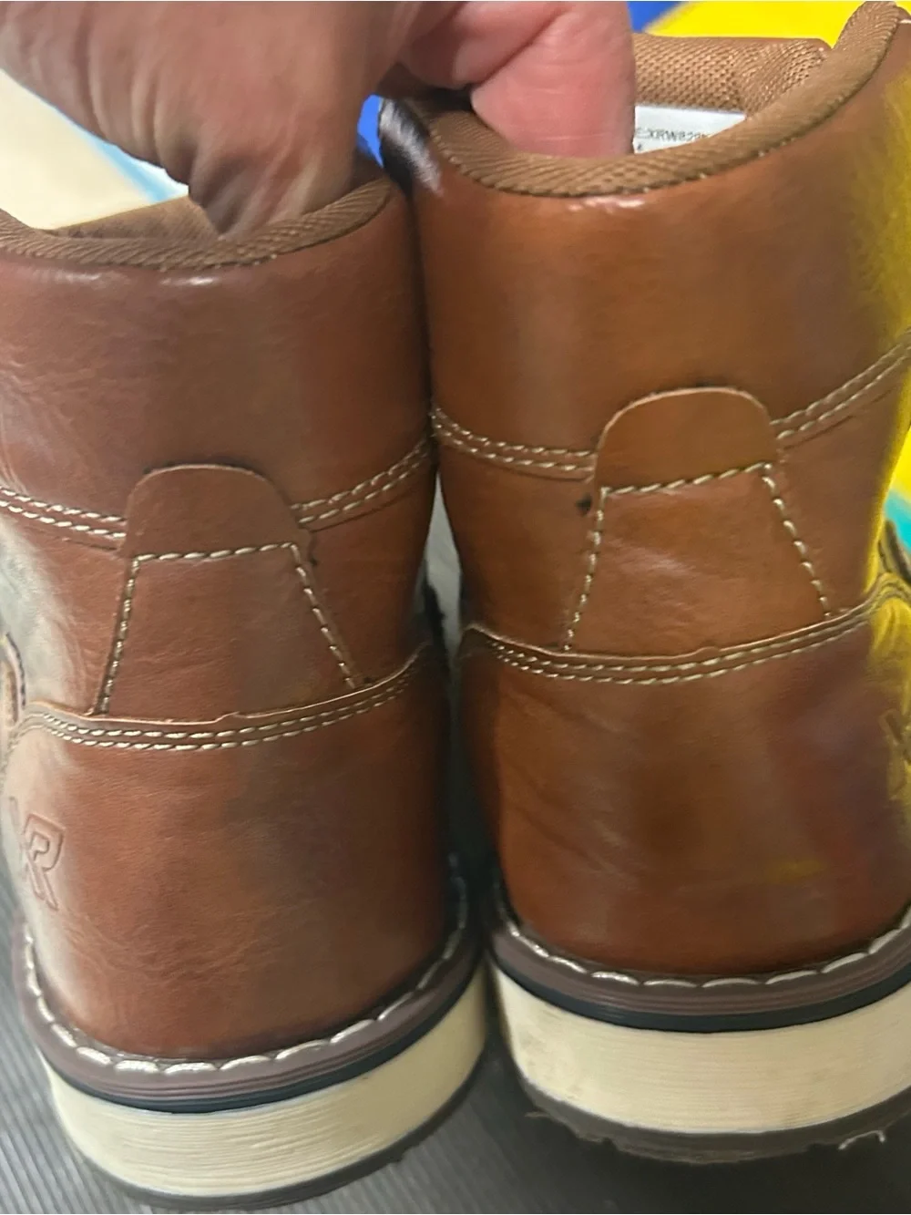 XRAY Brown boys  Leather Lace-Up Boots
